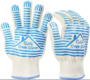 Gülife BBQ Kitchen Oven Gloves Withstands Heat Up to 932℉