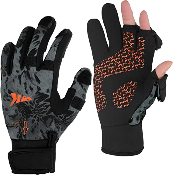 KastKing Mountain Mist Cold Winter Weather Fishing Gloves for Men and Women