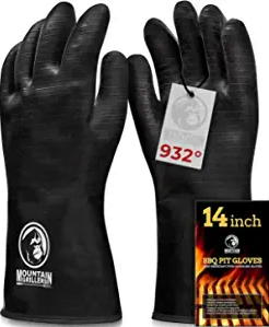 MOUNTAIN GRILLERS Extreme Heat Resistant Gloves for Grill BBQ