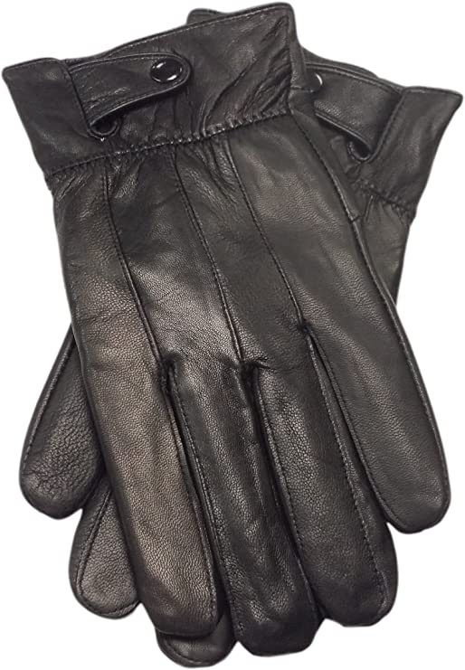 Reed Men's Genuine Leather Warm Lined Driving Winter Gloves
