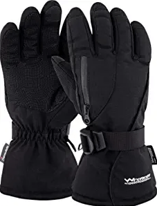 WindRider Ice Fishing Rugged Waterproof Winter Gloves for Men or Women