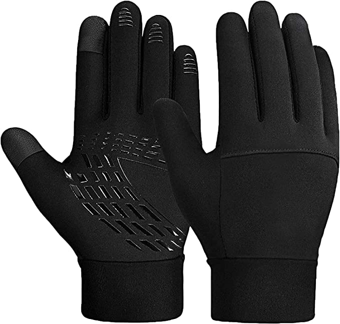 YukiniYa Thick Soft Fleece Warm Touch Screen Anti-Slip Kids Winter Gloves for Boys & Girls