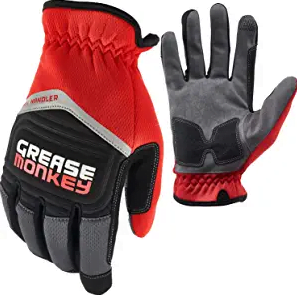 Grease Monkey Pro Tool Handler Mechanic Gloves with Touchscreen Capabilities
