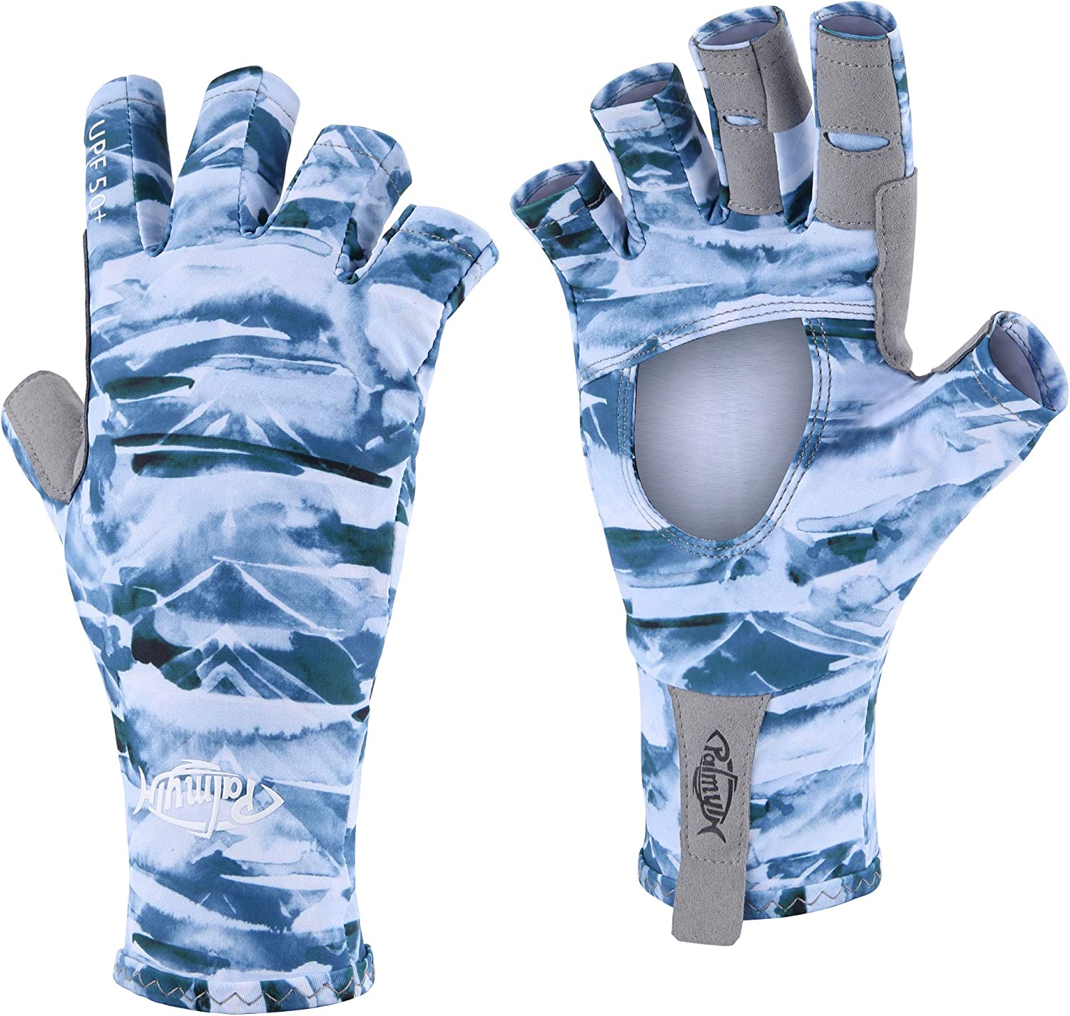 Palmyth UV Protection Fly Fishing Fingerless Gloves for Men and Women