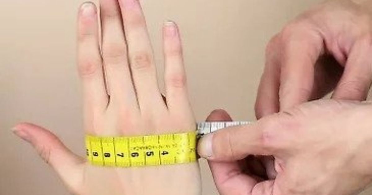 measure the hands width